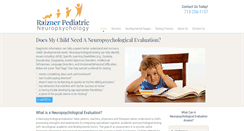 Desktop Screenshot of childneuropsychologycenter.com